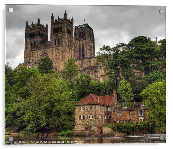 HDR Durham Cathedral Acrylic by Ray Pritchard