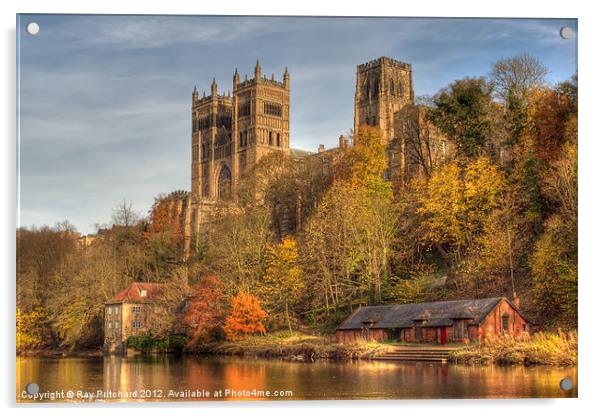 Durham Cathedral Acrylic by Ray Pritchard