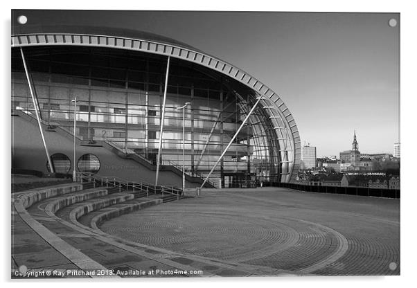 The Sage Gateshead Acrylic by Ray Pritchard