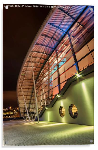  The Sage at Gateshead Acrylic by Ray Pritchard