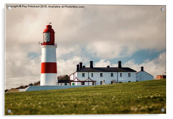  Souter Lighthouse Acrylic by Ray Pritchard