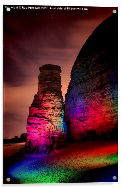  Rainbow Marsden Acrylic by Ray Pritchard
