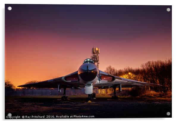 Vulcan Bomber XL319 Acrylic by Ray Pritchard