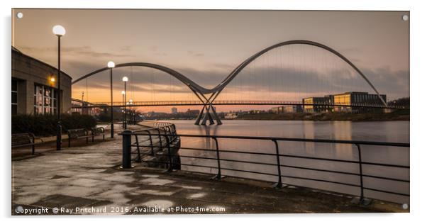 Infinity Bridge  Acrylic by Ray Pritchard