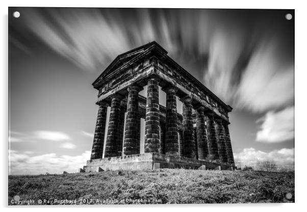 Penshaw Monument  Acrylic by Ray Pritchard