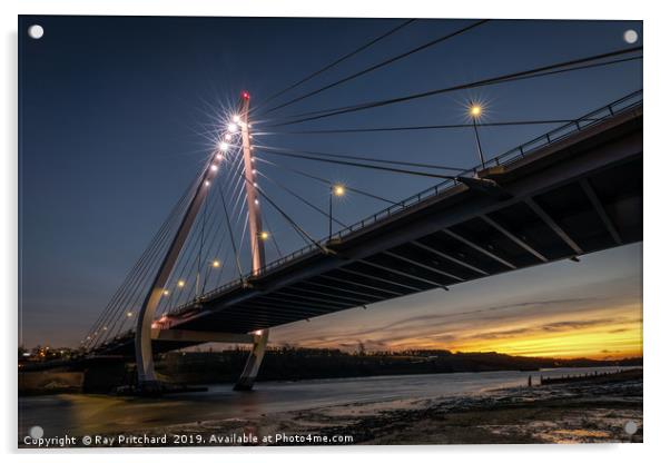 Northern Spire at Sunset Acrylic by Ray Pritchard