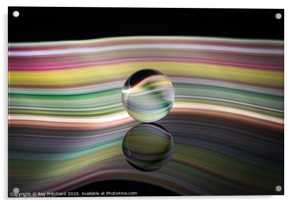 Coloured Light Acrylic by Ray Pritchard