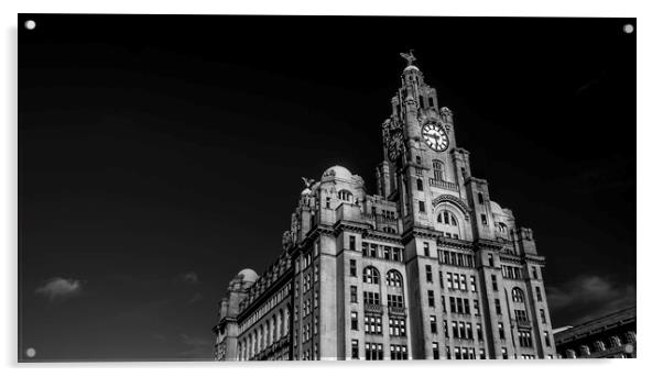 Royal Liver Building Acrylic by James Harrison