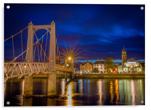 An evening in Inverness Acrylic by Shweta Chauhan