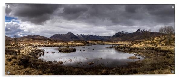 Rannoch Moor  Acrylic by chris smith