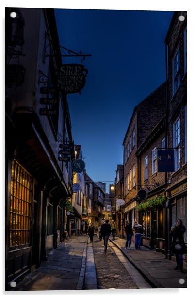 The Shambles Acrylic by chris smith