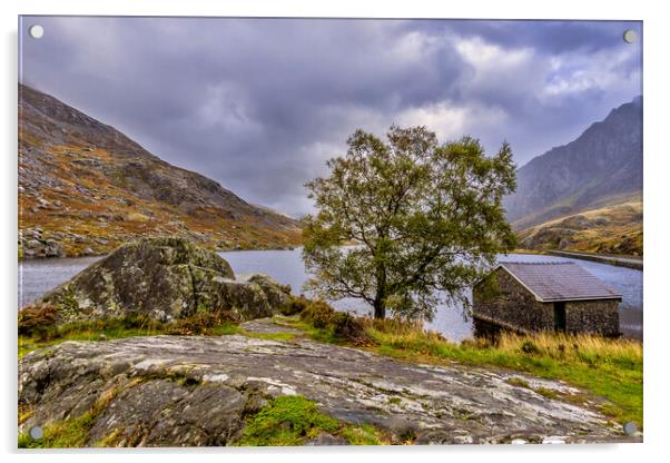 Llyn Ogwen Acrylic by chris smith