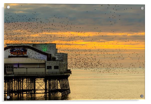 Blackpool north pier  Acrylic by chris smith