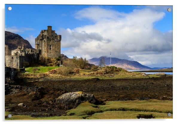 Eilean Donan Castle Acrylic by chris smith