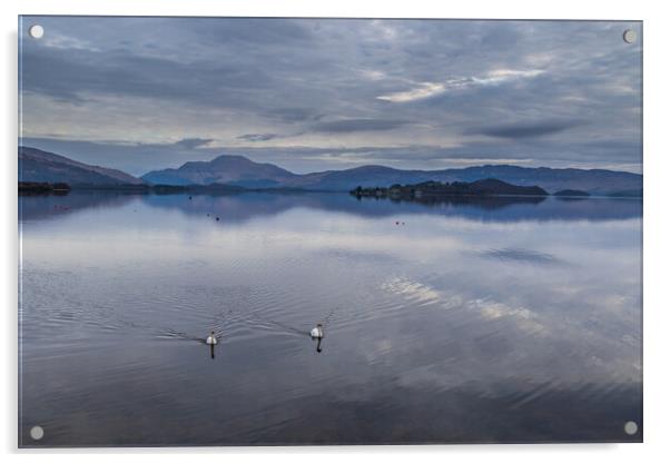 Loch Lomond Acrylic by chris smith