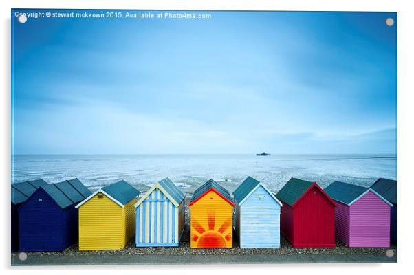 Herne Bay View Acrylic by Stewart Mckeown