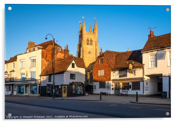 Tenterden, Kent Acrylic by Stewart Mckeown