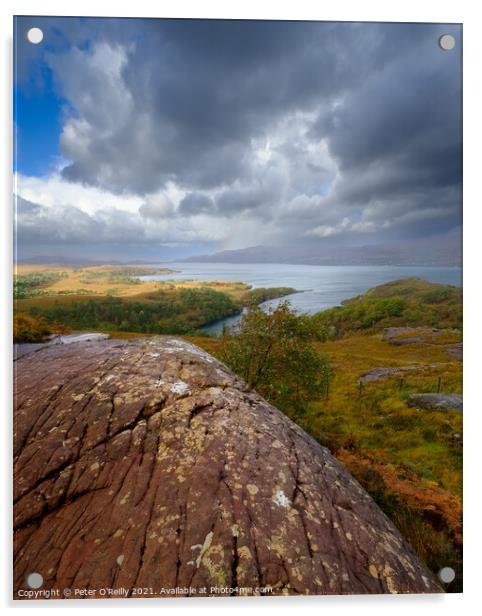 Loch Torridon, Scotland Acrylic by Peter O'Reilly