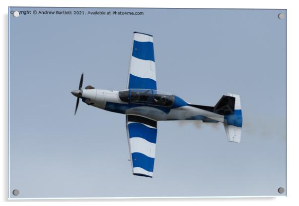 Beechcraft T-6 Texan II Acrylic by Andrew Bartlett