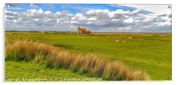 Kent countryside Acrylic by Framemeplease UK