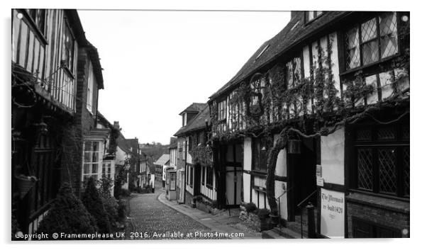 Mermaid street Rye  Acrylic by Framemeplease UK