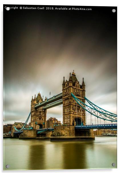 Tower bridge. Acrylic by Sebastien Coell