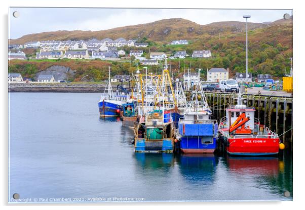 Mallaig Acrylic by Paul Chambers