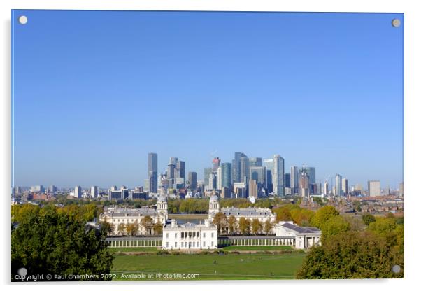 Majestic view of Greenwich University Acrylic by Paul Chambers
