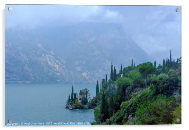 Lake Garda Acrylic by Paul Chambers