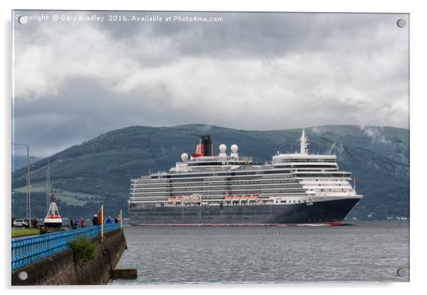 Queen Elizabeth Acrylic by GBR Photos