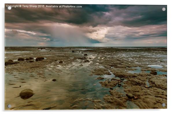  Distant Storm Acrylic by Tony Sharp LRPS CPAGB