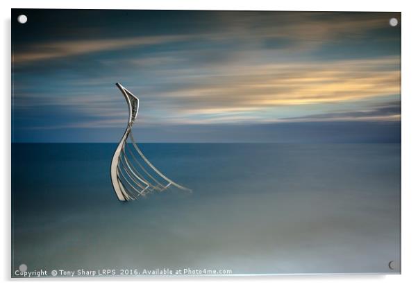 Rising from the Waves Acrylic by Tony Sharp LRPS CPAGB
