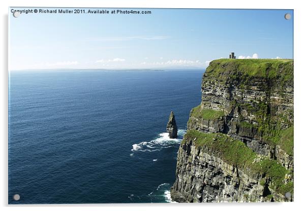 O'Briens Tower Acrylic by Richard Muller