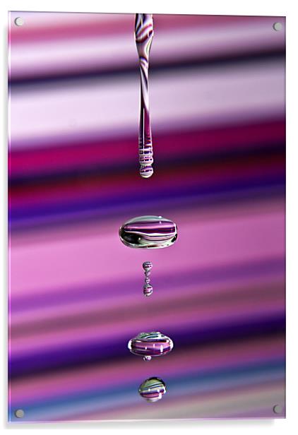 Rainbow Water Acrylic by Alice Gosling