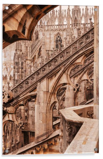 Duomo Gothic Acrylic by Richard Downs