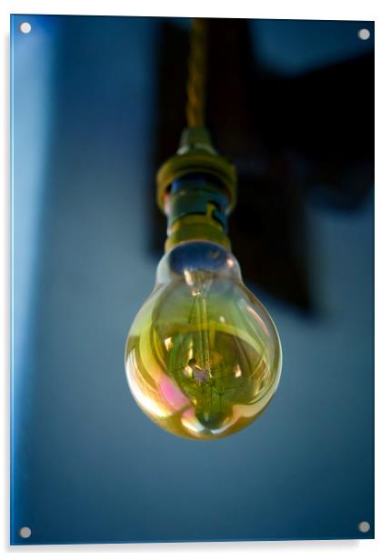 Bulb Acrylic by Richard Downs