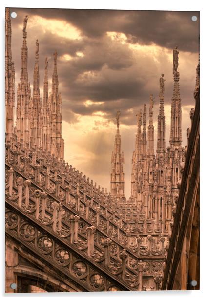 Italian Gothic Acrylic by Richard Downs