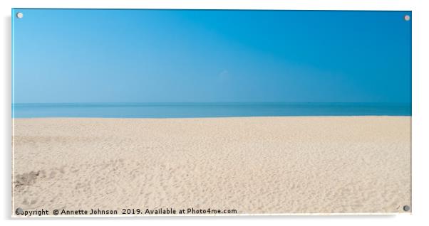 Malabar Beach #1 Acrylic by Annette Johnson