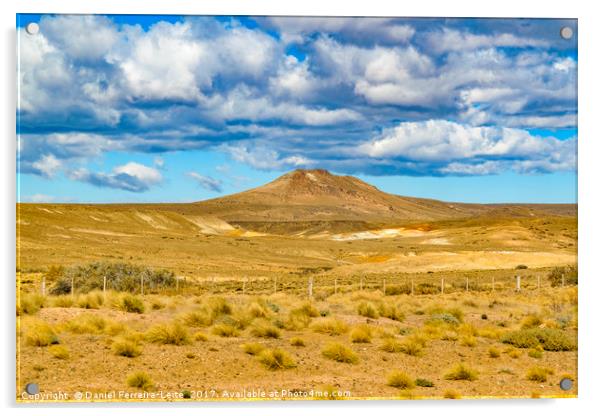 Patagonian Landscape Scene, Argentina Acrylic by Daniel Ferreira-Leite