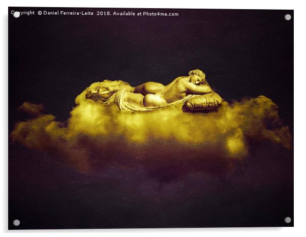 Goddes Dreams Fantasy Artwork Acrylic by Daniel Ferreira-Leite