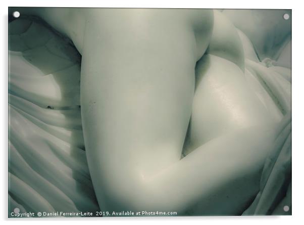 Body Part Sensual Detail Scene Acrylic by Daniel Ferreira-Leite