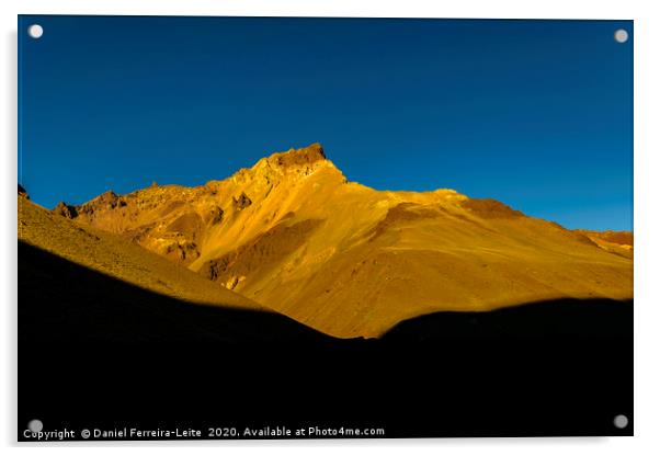 Aconcagua National, Park, Mendoza, Argentina Acrylic by Daniel Ferreira-Leite