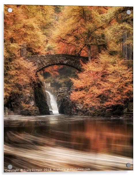 The Hermitage, Duinkeld Acrylic by Craig Doogan