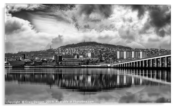 Dundee City Acrylic by Craig Doogan