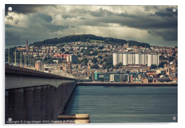 Dundee City Acrylic by Craig Doogan