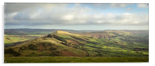 The Ridge Acrylic by Pete Biggin