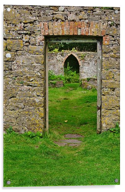 Old Doorways Acrylic by Jeremy Hayden