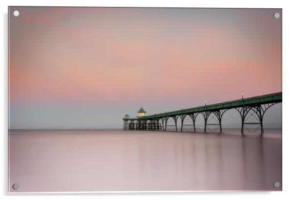 Minimalist Pier Acrylic by Chris Sweet