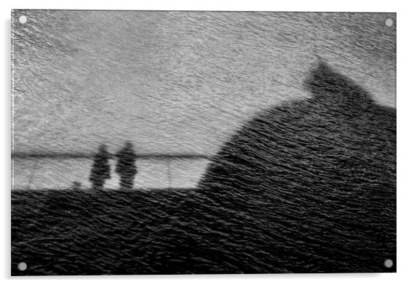 Greenwich Shadow Acrylic by Mick Sadler ARPS