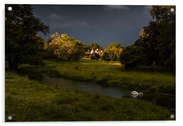 After the storm Acrylic by Mick Sadler ARPS